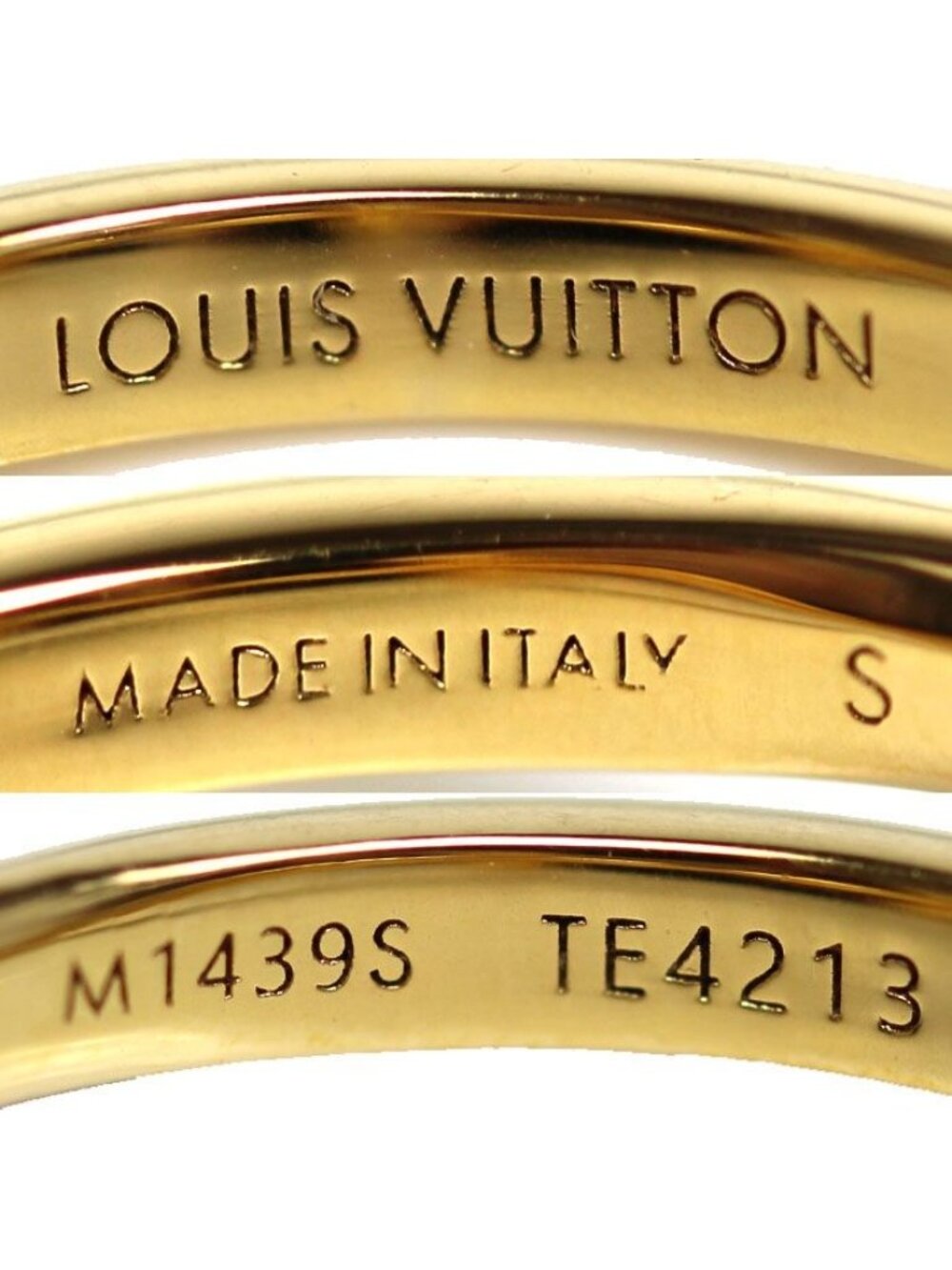 Louis Vuitton Rhinestone Ring Signature - Picture 6 of 10